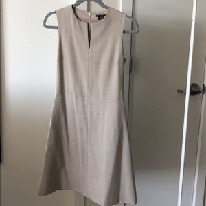 NWOT theory dress size 0 “grayish taupe” color
